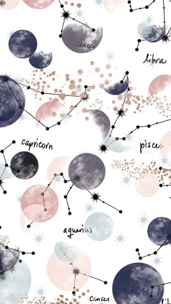 The Best Zodiac & Astrology Wallpaper For Your iPhone | Tea & Rosemary