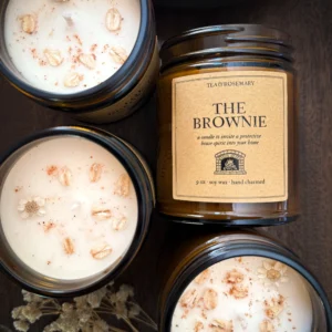 Brownie spell candle