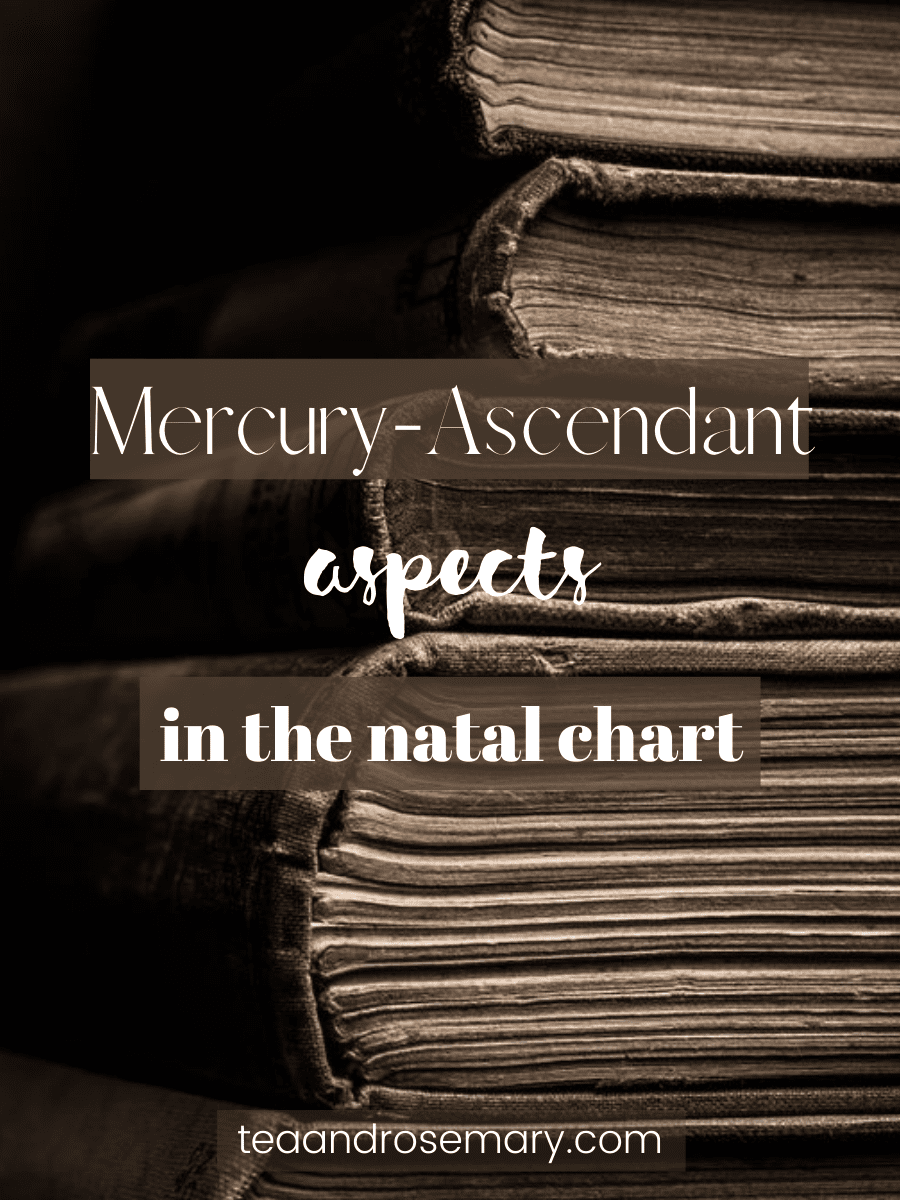 mercury-ascendant aspects in the natal chart