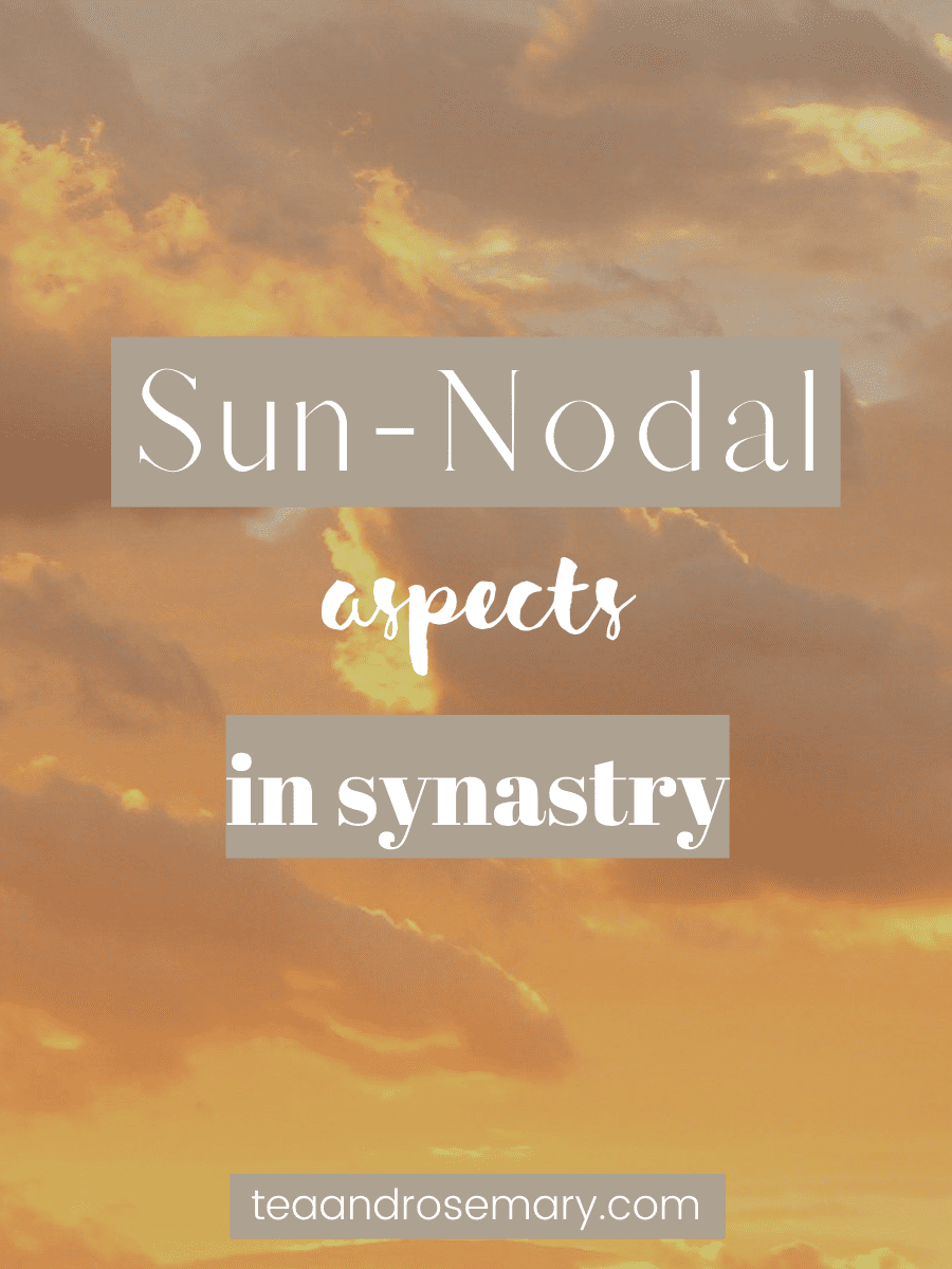 sun conjunct north node synastry, sun conjunct south node synastry, sun trine north node synastry, sun square north node synastry