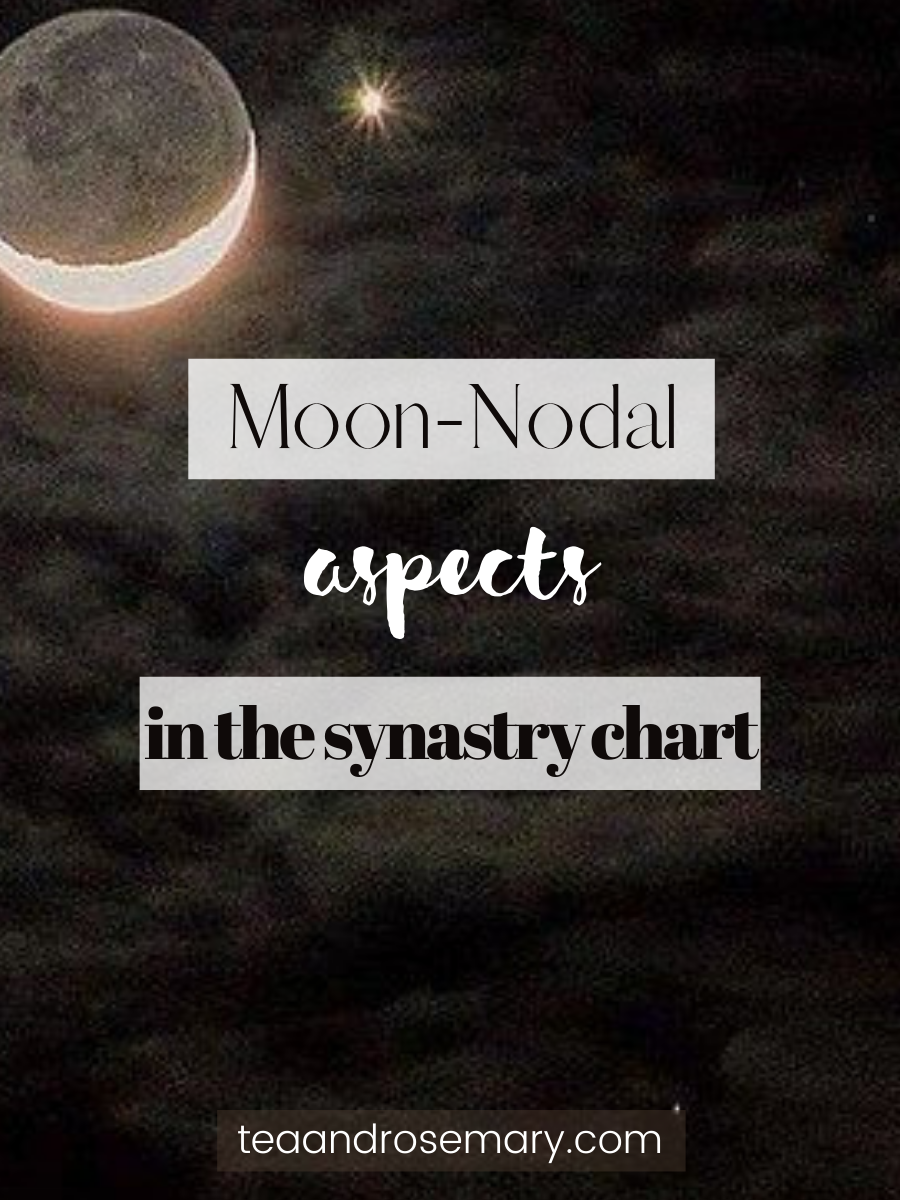 moon conjunct north node synastry, moon conjunct south node synastry, moon square north node synastry, moon trine north node synastry