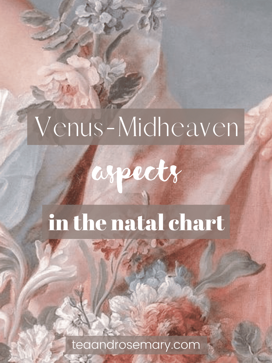 venus-midheaven aspects in the natal chart