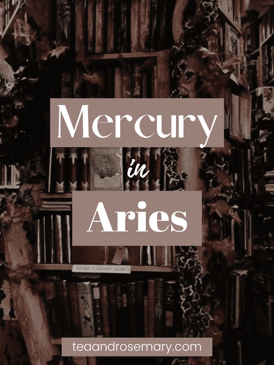 mercury in aries woman, mercury in aries man
