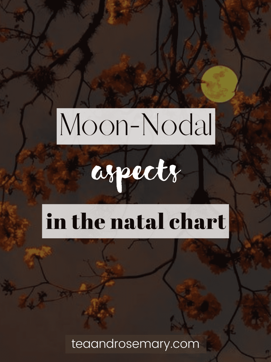 moon-nodal aspects in the natal chart