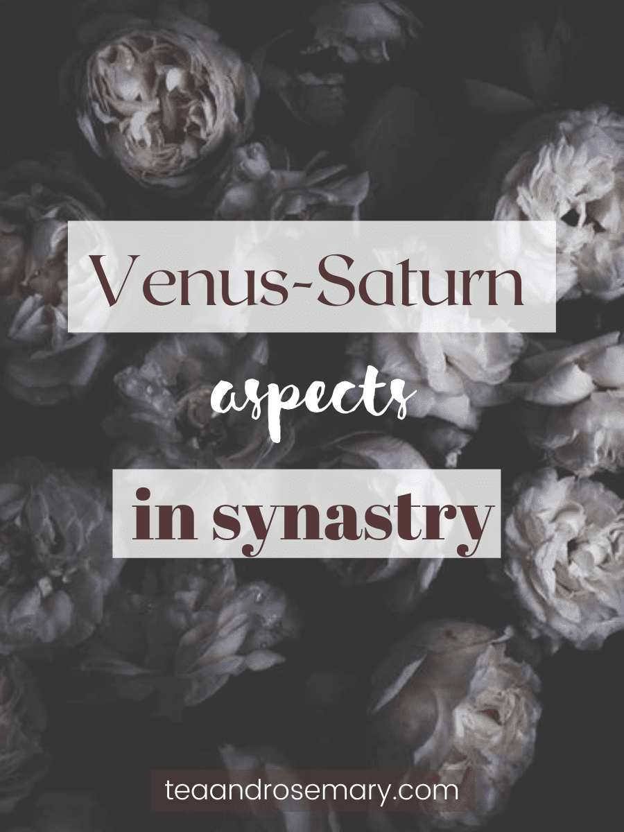 venus-saturn aspects in synastry