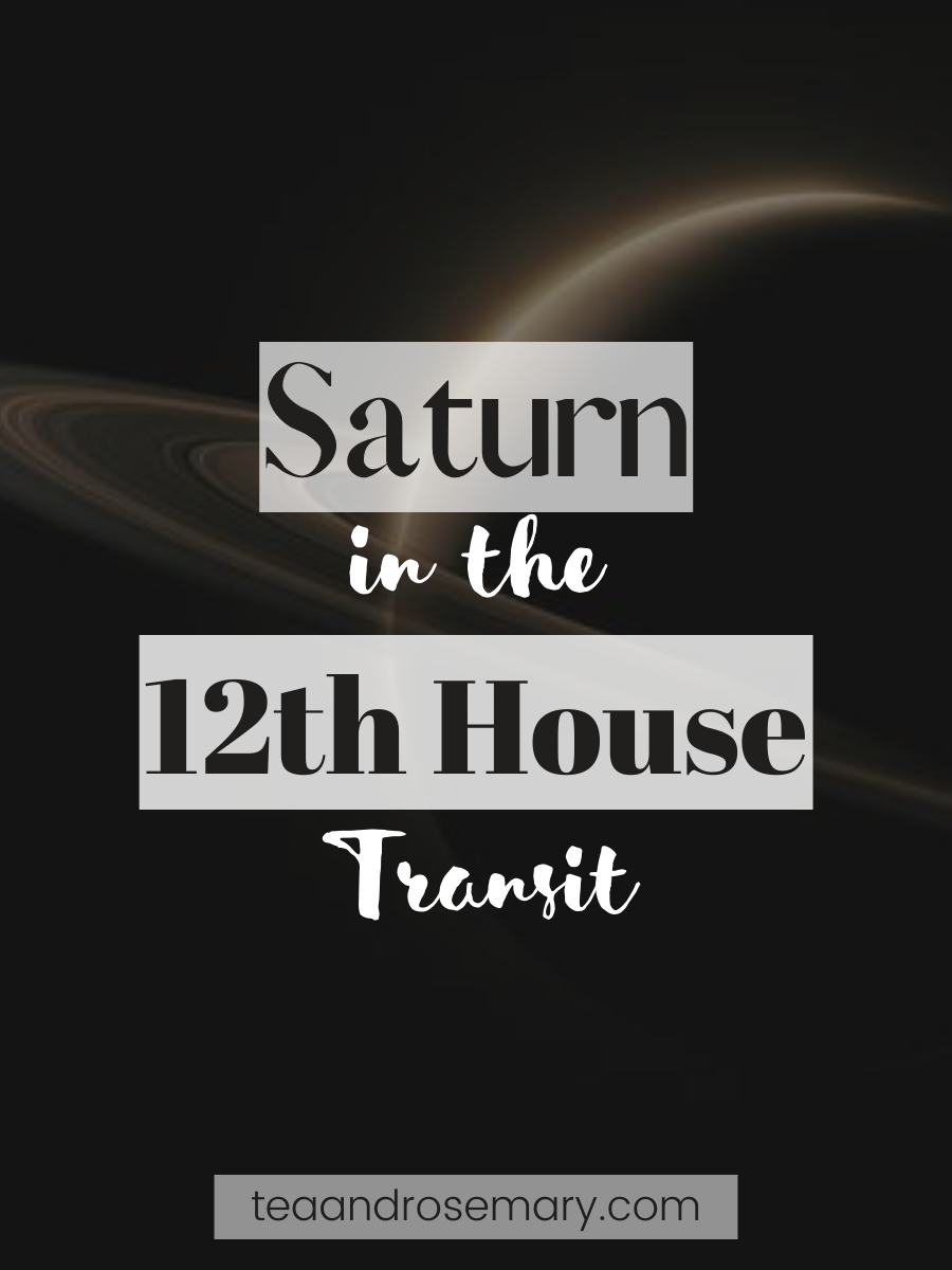 saturn in the 12th house transit