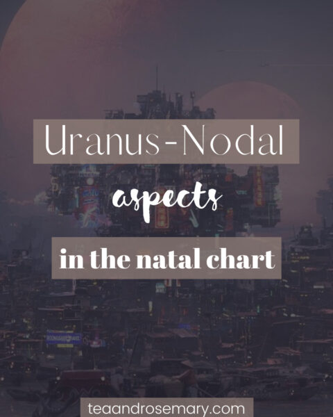 uranus-nodal aspects in the natal chart