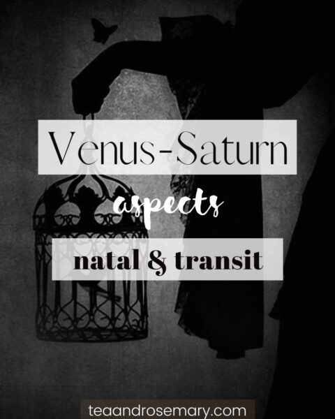 venus-saturn aspects natal and transit
