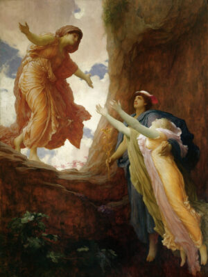 Frederic Leighton, The Return of Persephone, 1891. Wikimedia Commons