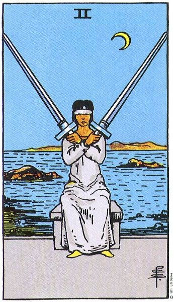 two of swords meaning | two of swords reversed