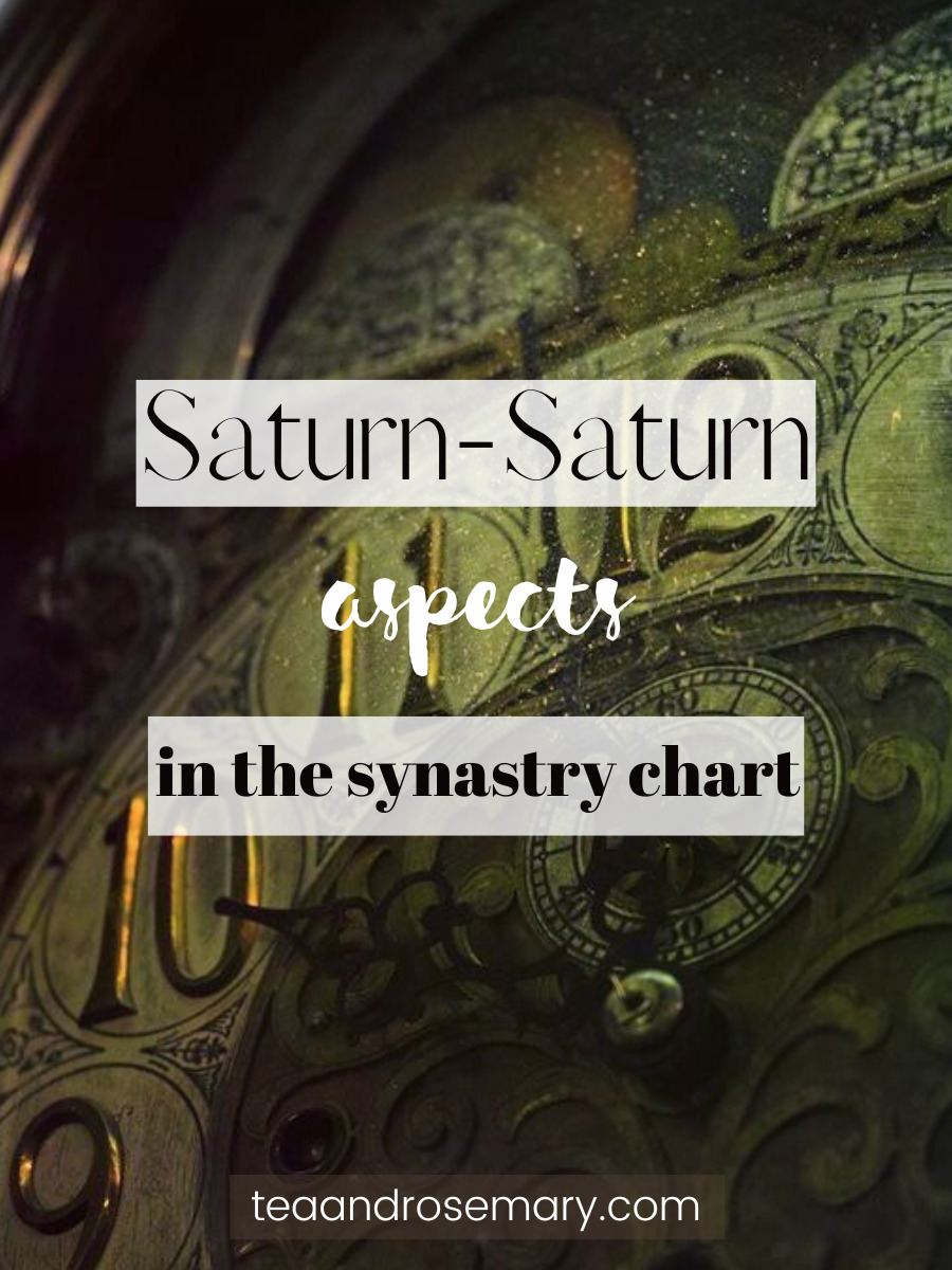 saturn-saturn aspects in the synastry chart