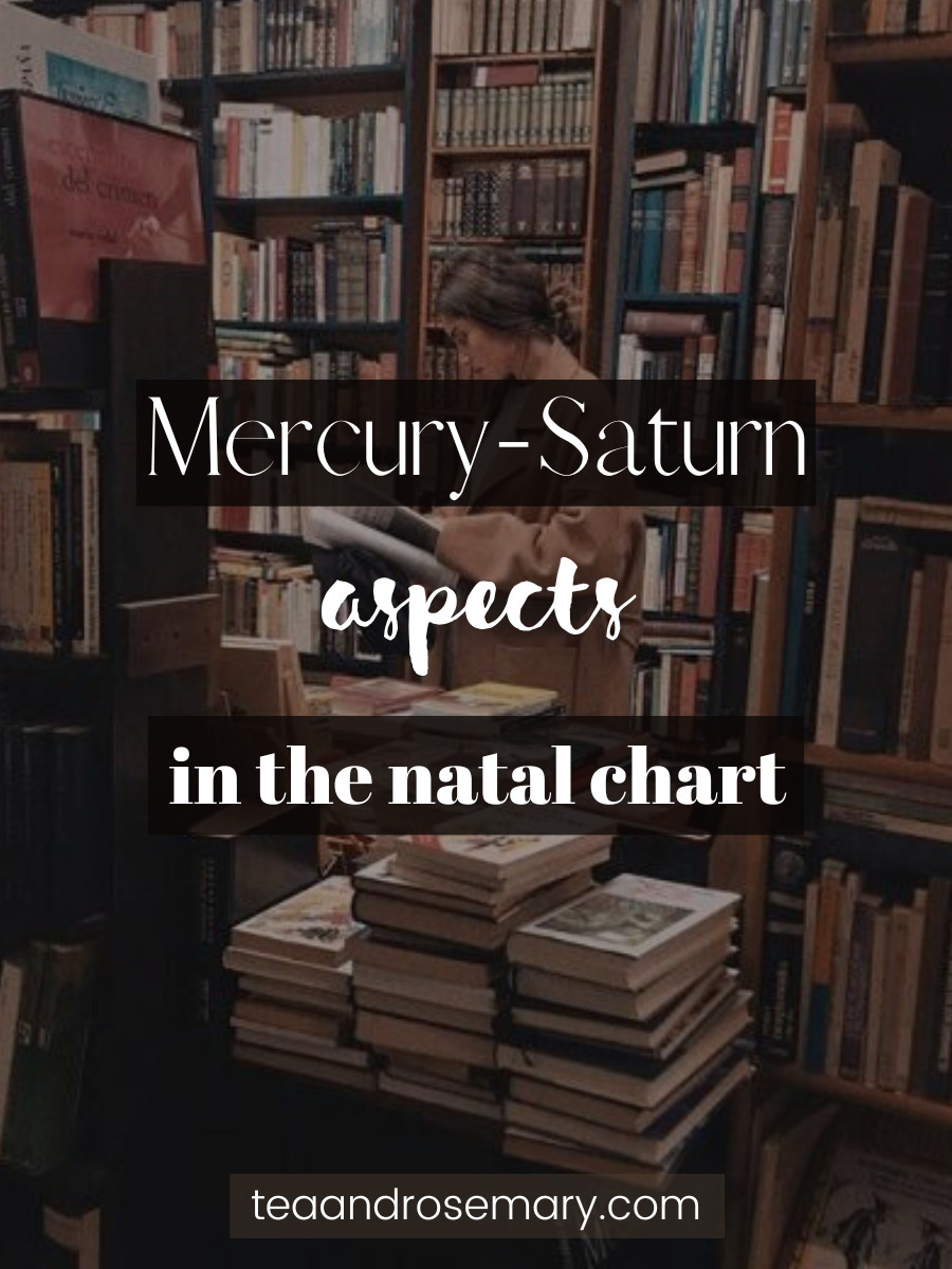 Mercury-saturn aspects in the natal chart