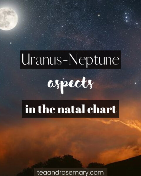 Uranus-Neptune aspects in the natal chart